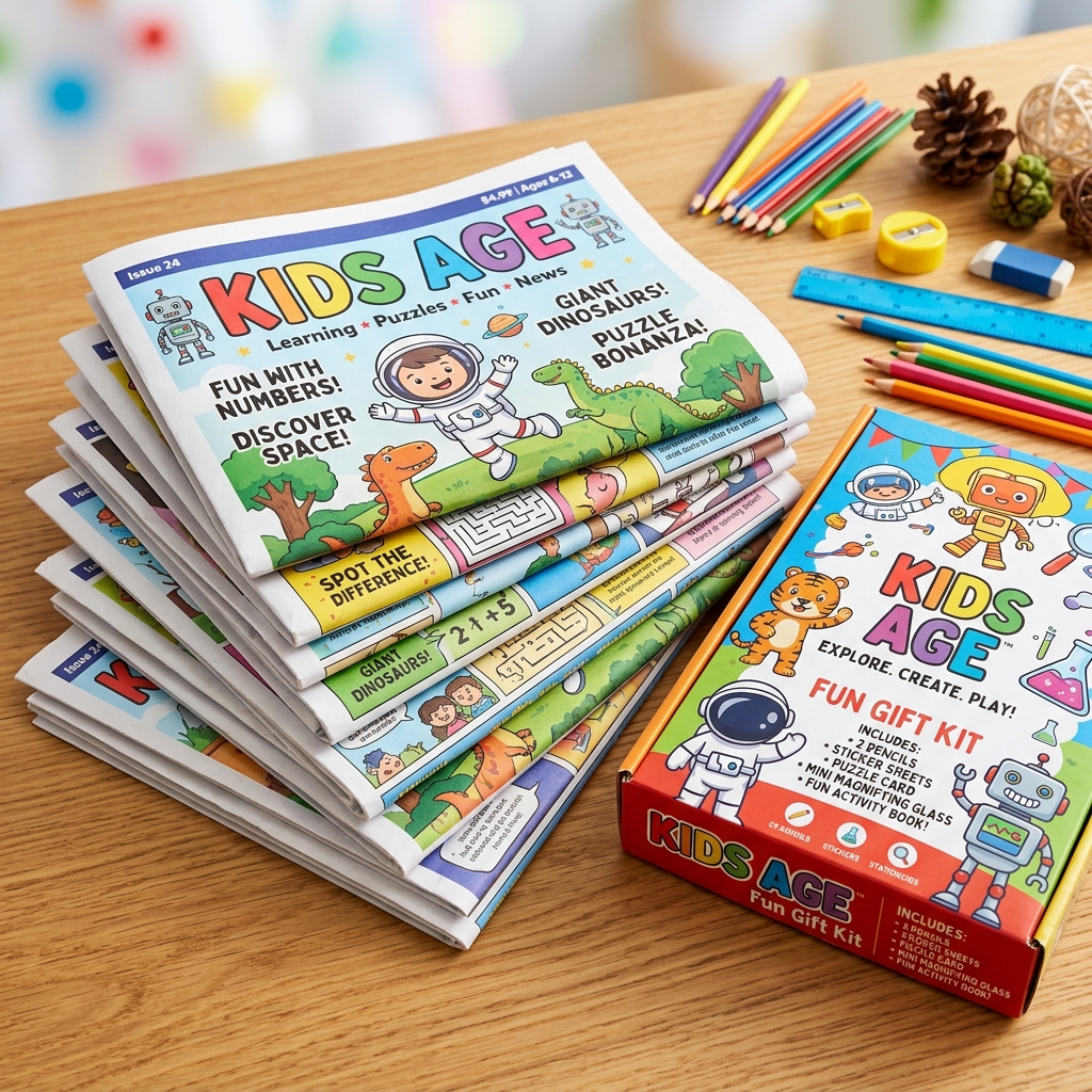 Kids Age Annual Home Delivery Subscription (12 Months)