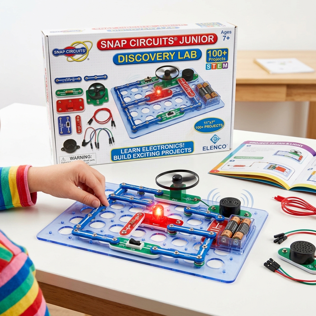 Snap Circuits Junior Discovery Lab (50+ Projects)